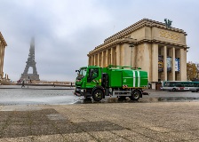 París se prepara para sus próximos grandes eventos con más vehículos de limpieza equipados con transmisión Allison