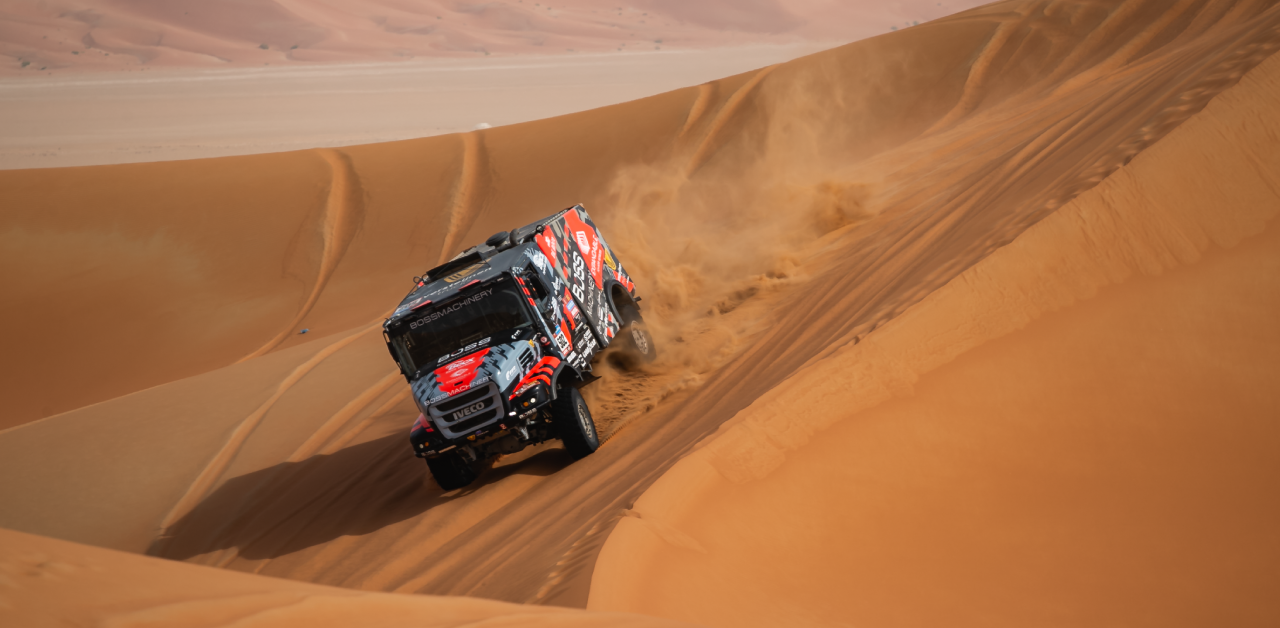 Camión equipado con transmisión Allison gana el Dakar 2023